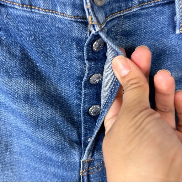 Levi Wedgie Straight High-rise jeans button fly size: 32 - Picture 5 of 10